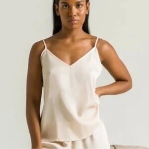 Ettitude Cream Pajama cami Cleanbamboo